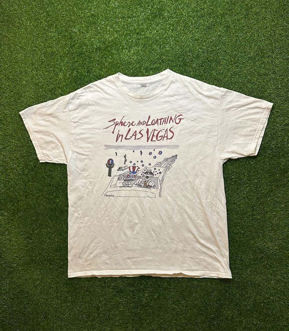 Grateful Dead Sphere And Loathing In Las Vegas T-Shirt White